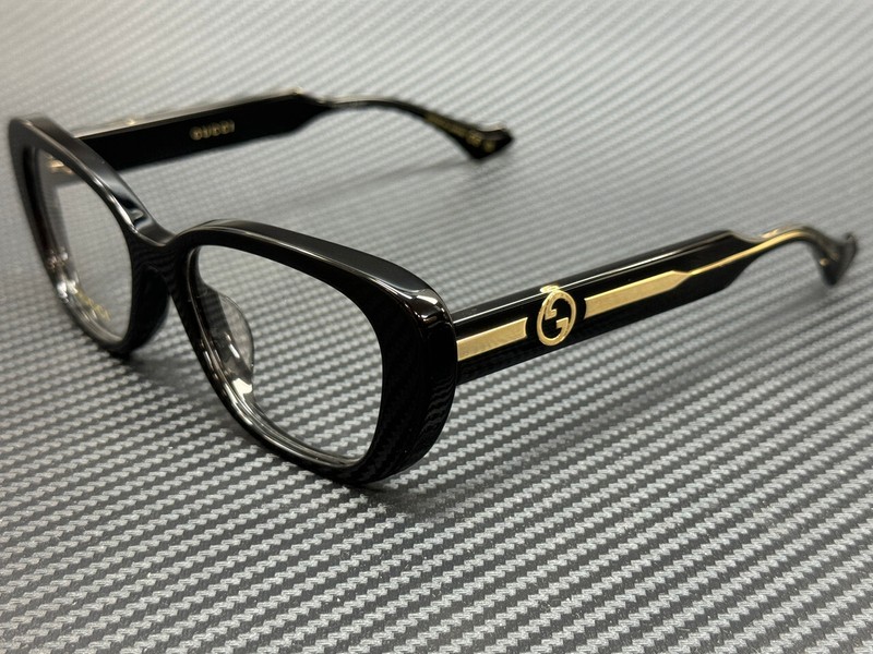 GUCCI GG1559OK 001 Black Women’s 54 mm Medium Eyeglasses