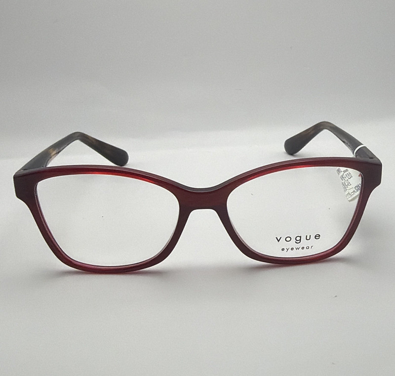 Vogue Eyewear VO2998 2672 Red Plastic Full Rim Eye Frames Women 54/16 140 -4995