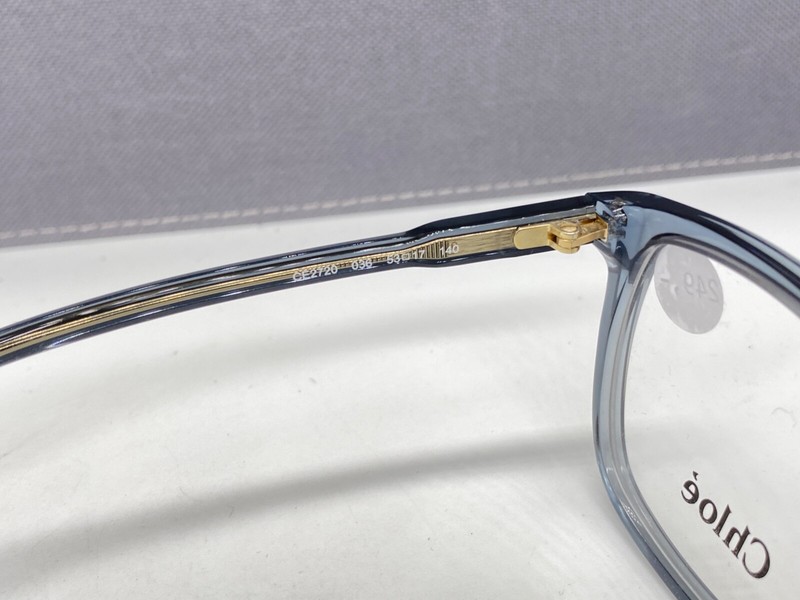 Woman Eyeglasses Frames Gray Transparent Square CL2720 Medium gallery