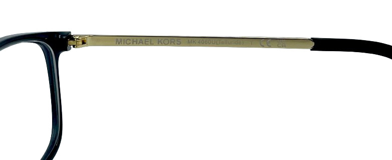 Women Michael Kors MK4060U Black, Gold Rectangle Lens Replacement Recommended gallery