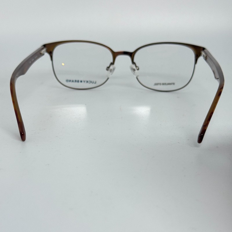 LUCKY BRAND D703 Brown Kids Full Rim Eyeglasses Frames 48-16-125 H16419 gallery