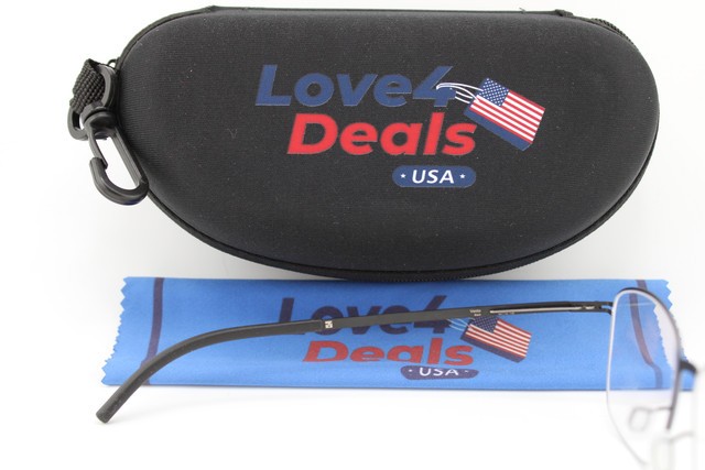 NEW IC! BERLIN VENTO BLACK GUNMETAL AUTHENTIC EYEGLASSES 54-18 gallery