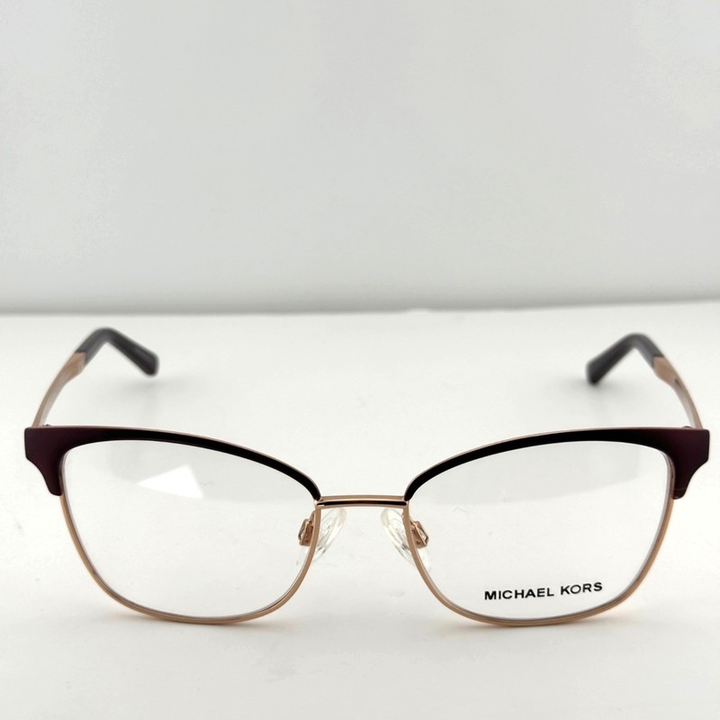 Michael Kors MK3012 Eyeglasses Frames Adrianna IV 1108 Cordovan Rose 51-17-135 gallery