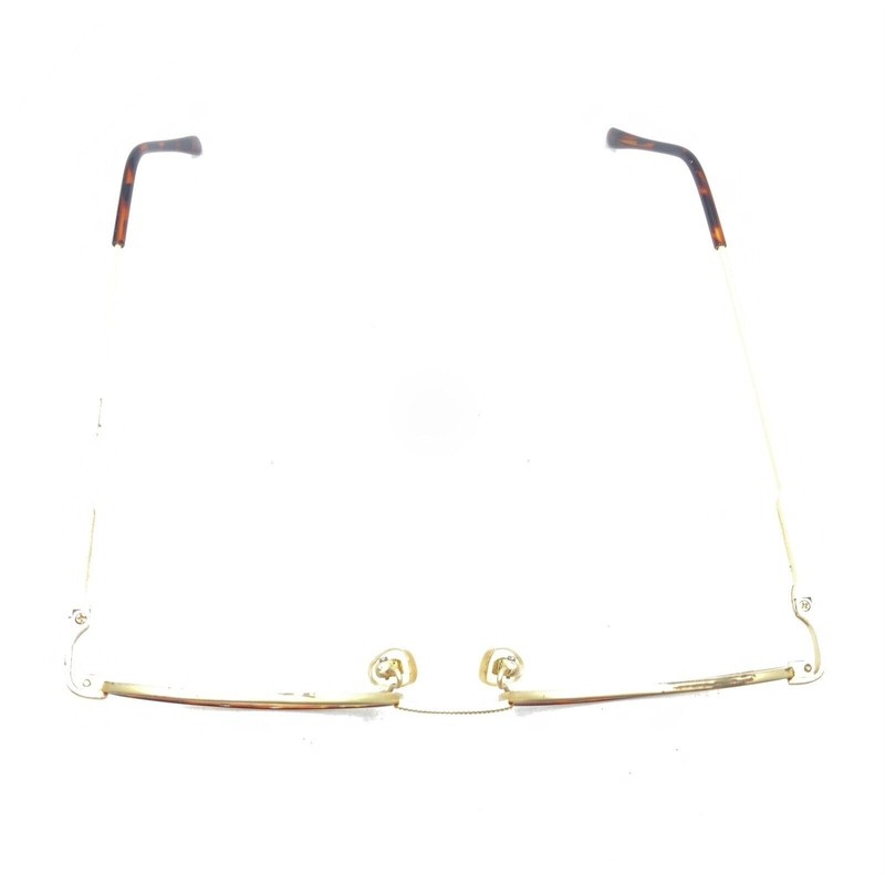 Personal Optics DP 15258 Tortoise Brown Matte Gold Oval Eyeglasses Frames 140 gallery