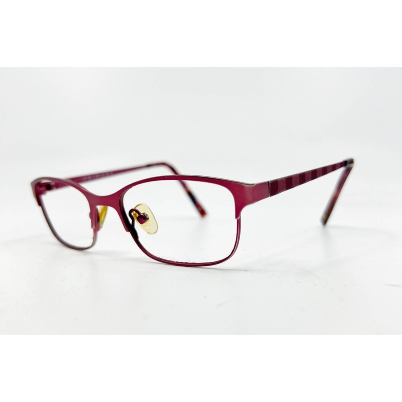Primary Eyeglasses Women Burgundy PK128 Burg Full Rim 46-15-125