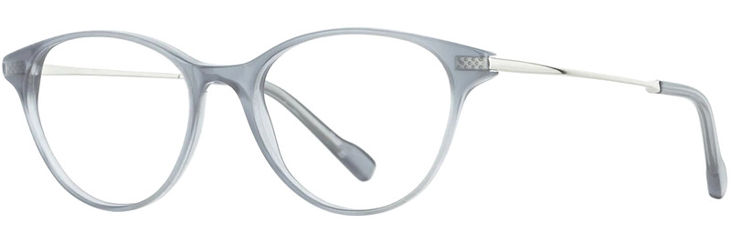 NEW SCOTT HARRIS SHX-002 2 MILKY GREY W/SILVER TEMPLE AUTHENTIC EYEGLASSES 50-16