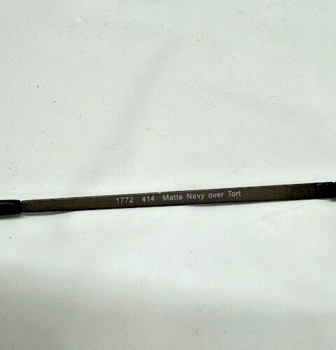 Ti Flex Extended Fit Titanium Frames T1722 Matte Navy over Tort 57-18-145 gallery