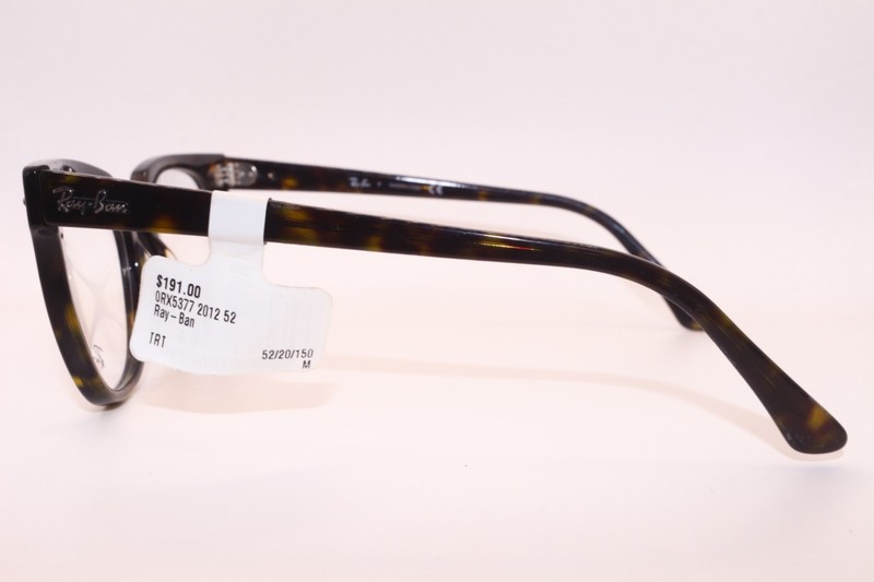 NEW RAY-BAN RB5377 2012 TORTOISE AUTHENTIC DESIGNER FRAMES EYEGLASSES 52-20 gallery