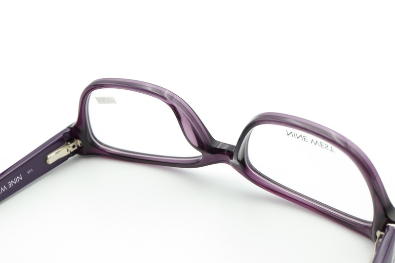 NINE WEST NW5105 515 Purple Crystal 50-16-135 Eyeglasses Frames Flex Hinges X852 gallery