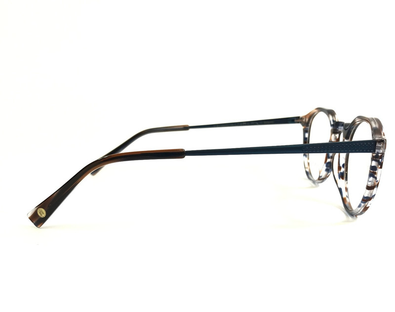 Erkers Eyeglasses Frames FARMINGTON Stalagmite Brown Blue Full Rim 45-23-145 gallery