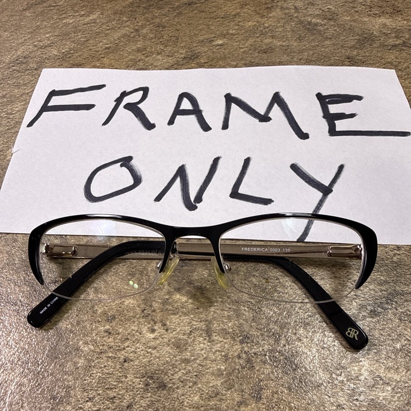 Banana Republic Frederica 0003 Eyeglasses Frames Brown Half Rim 51-18-135-28mm