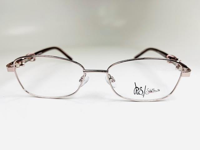 New Roberto Steffani RSS-08 Col.30 Rose Gold & Red Eyeglasses 52/16/135