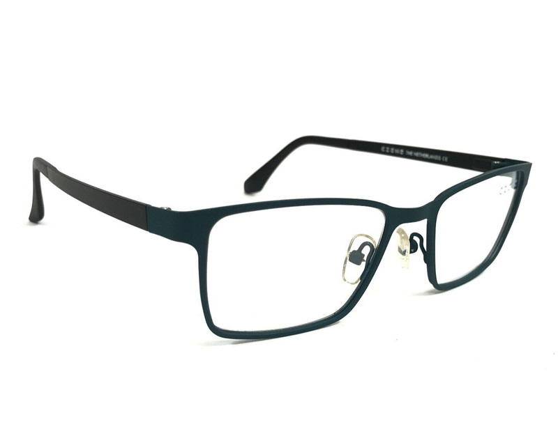 C-Zone Eyeglasses Frames Y3166 COL.50 Matte Teal Blue Black 50-19-140 gallery