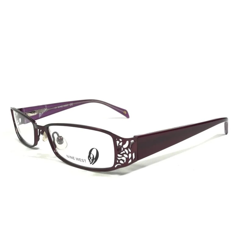 Nine West NW420 0RU6 Purple Metal Optical Eyeglasses Frame 49-16-135 NW 420 RX gallery