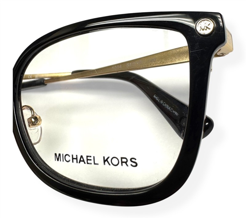 Michael Kors Murcia Eyeglasses Glasses MK3061 1014 Black Pale Gold Display wcase gallery