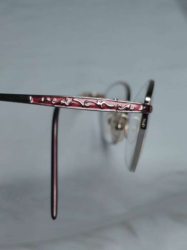 Tres Jolie 118 641 Eyeglasses Frames Only 49 17 130 Women's Eyewear Half Rim gallery