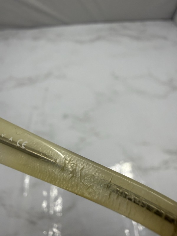 Versace MOD 1160 1221 Eyeglasses Frames White Ivory Gold 53-16- 130 mm *Italy gallery