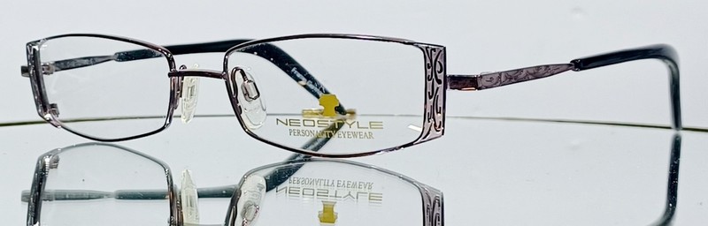Vintage NEOSTYLE Eyeglasses Academic 313 216 NEW metal 51-17-135 Lavender 1990s gallery