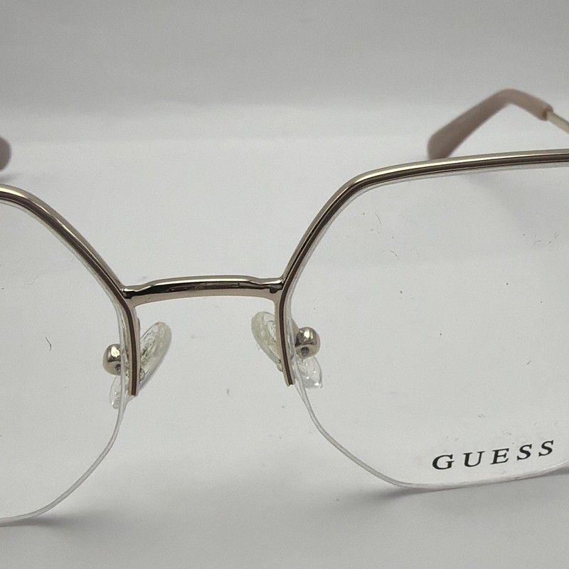 GUESS GU2935 033 52/18 140 Gold Metal/Plastic Solid Full Rim Frames Women 5103 gallery