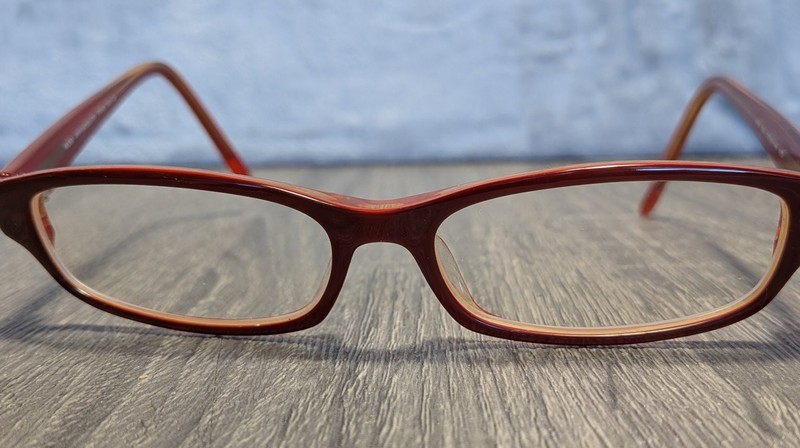 MODO 522 Eyeglass Frames 52-15-140 Handmade Red Full Rim Italy