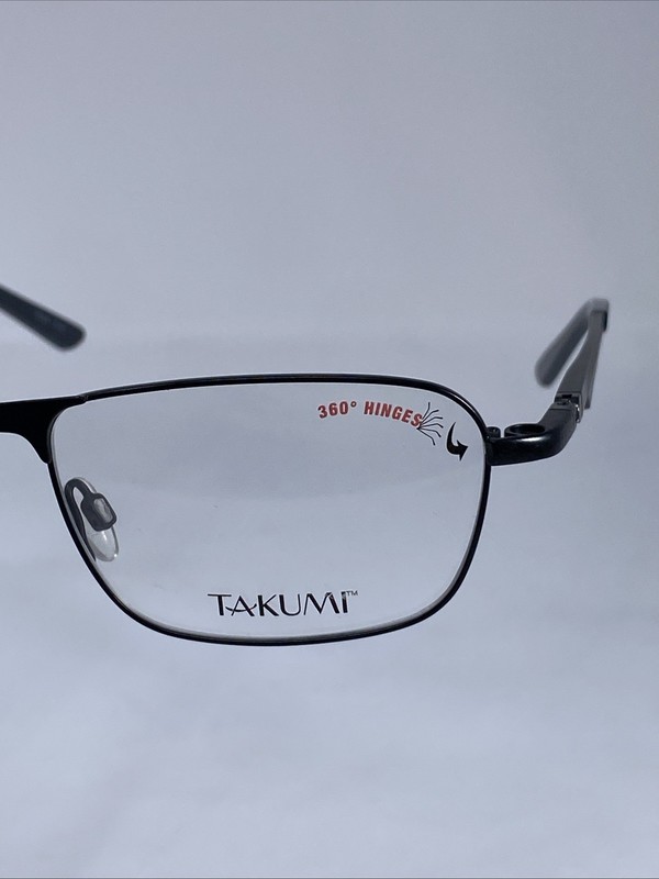 TAKUMI TURBOFLEX TK992 NOS Black Matte 55-17-135 Eyeglasses Frame gallery