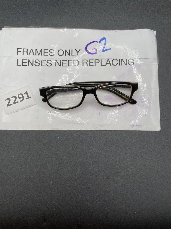 Polo Ralph Lauren 8518 597 Kids Eyeglasses Frames Brown Green Full Rim 46-15-125