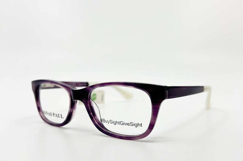 Jonas Paul Miles Maddie SPL Eyeglasses Frames Youth Purple 45-15-125 2381