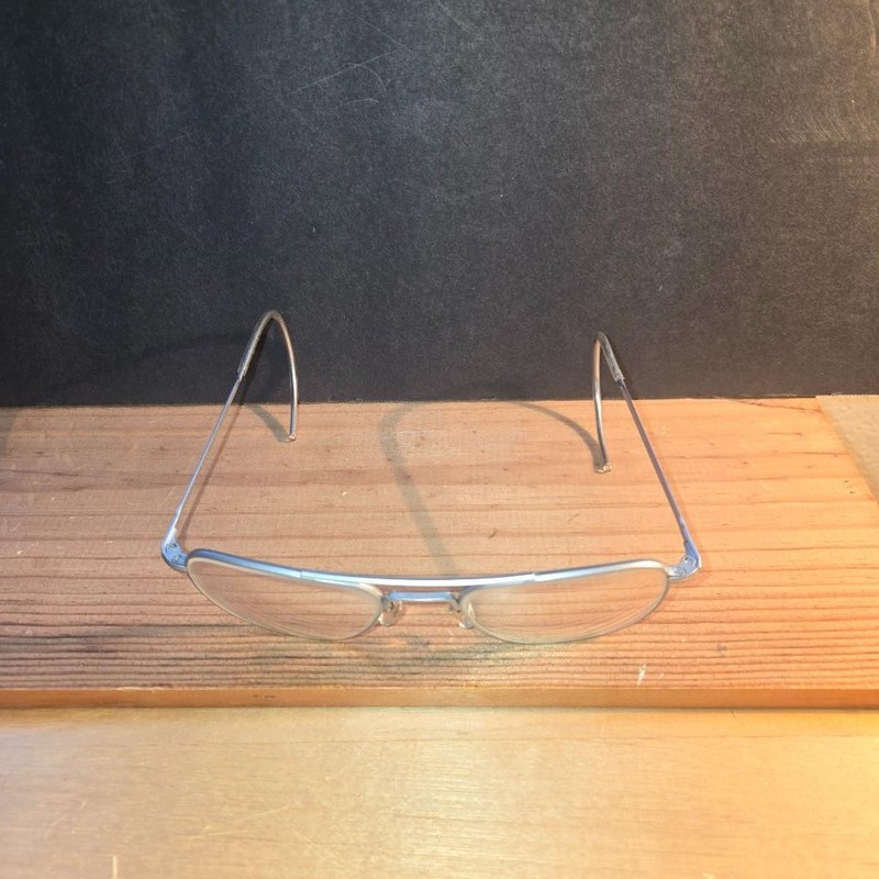 RARE 1960s VIETNAM COMMAND AO USA PILOT OFFICER SILVER GLASSES EYEGLASSES gallery