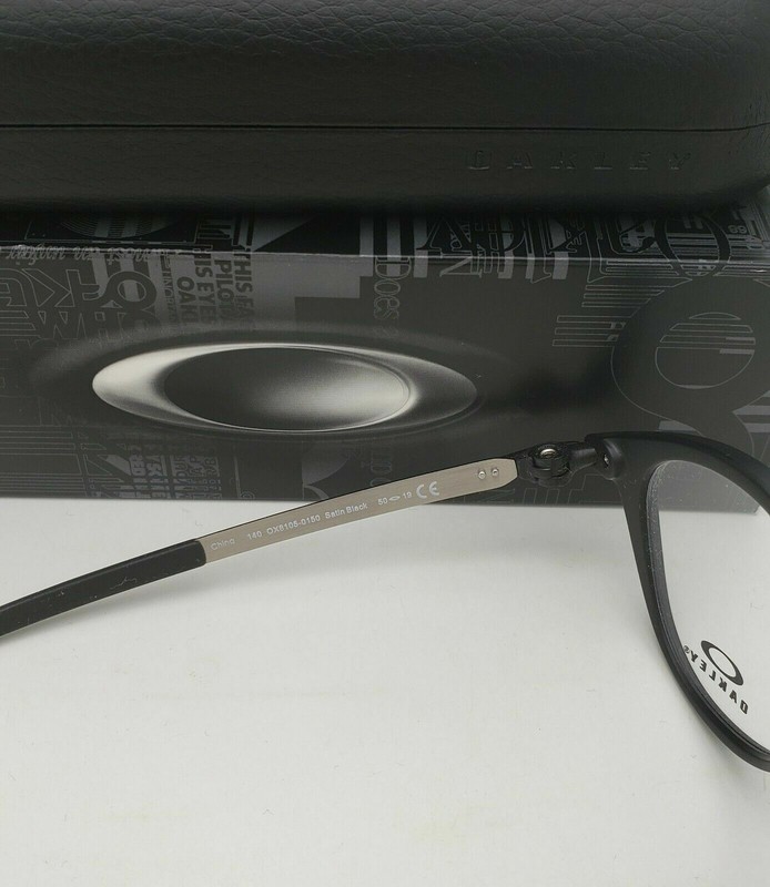New OAKLEY Eyeglasses PITCHMAN R OX8105-0150 50-19 Matte Black & Silver Frames gallery