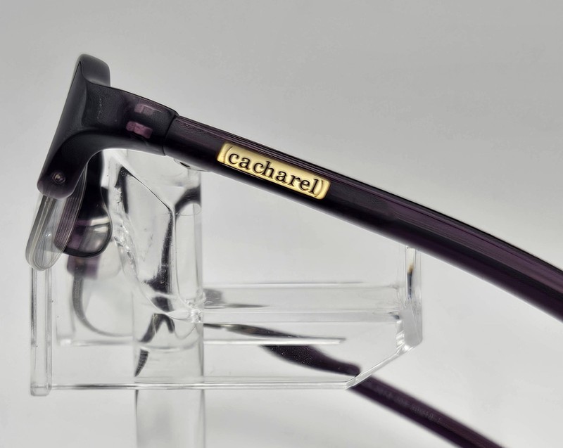 Cacharel Purple Oval Eyeglasses 50-18-125 Preowned Designer Frames gallery