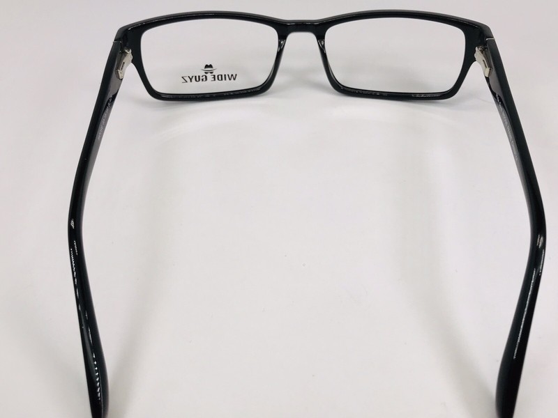 New Wide Guyz Black MOOSE Eyeglasses 60mm for The Stylish Large Man gallery