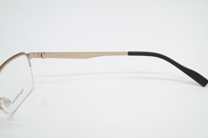 Eyeglasses EYECLUB 71842 Gold Half-Frame Frame New gallery