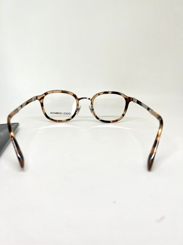 DOLCE & GABBANA DG 1296 3548 Unisex Eyeglasses 48-22-140 Havana 100% Authentic gallery