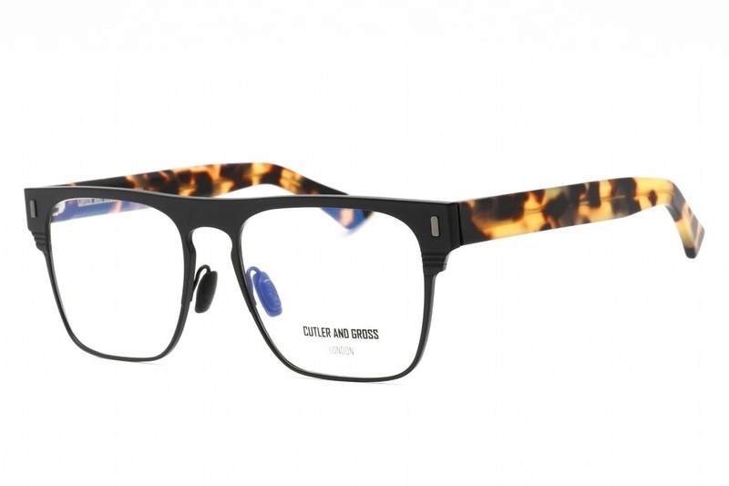 NEW CUTLER AND GROSS CGOP136656 003 MATTE BLACK TITANIUM AUTHENTIC EYEGLASSES
