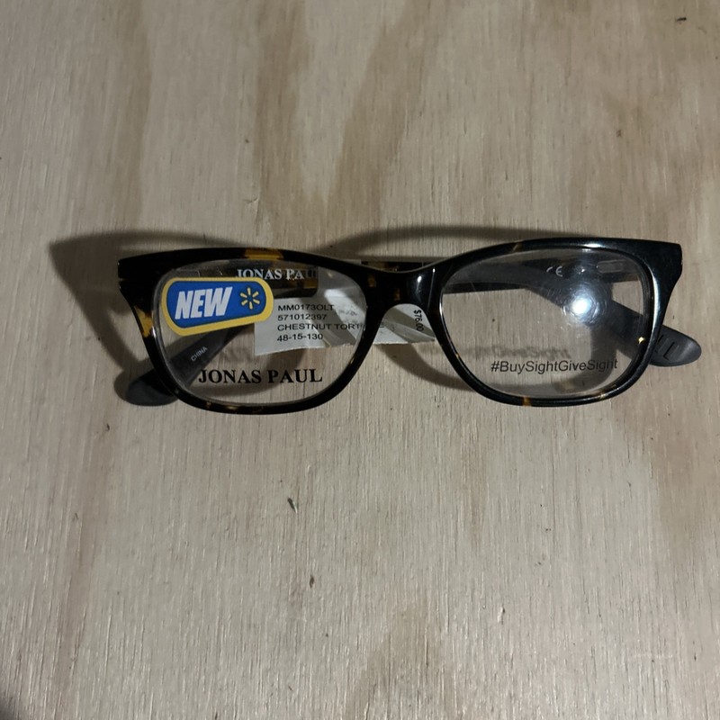 Jonas Paul Miles/Maddie Youth 48-15-130 Chestnut Tortoise NWT Frames Only