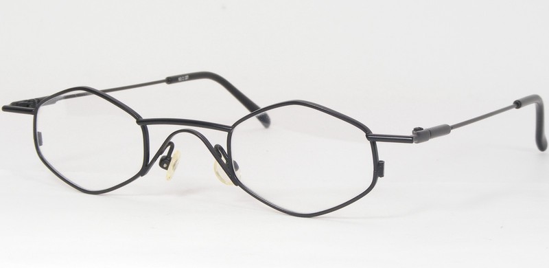 Vintage Opdo eyewear 3243-3 Black UNIQUE RARE EYEGLASSES GLASSES FRAME 41-27-140