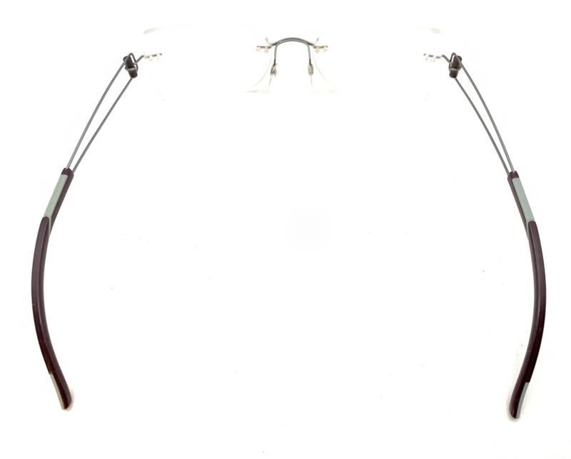 Silhouette Titanium Silver Gray Brown Rimless Eyeglasses Frames Austria Unisex gallery