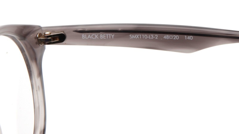 NEW Smoke & Mirrors Black Betty SMX110-L3-2 Gr EYEGLASSES 48-20-140mm B44 France gallery