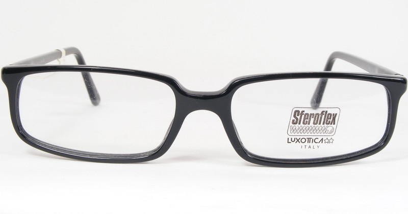 Sferoflex LUXOTTICA 1066 O20 Black UNIQUE EYEGLASSES GLASSES 51-15-140mm Italy gallery