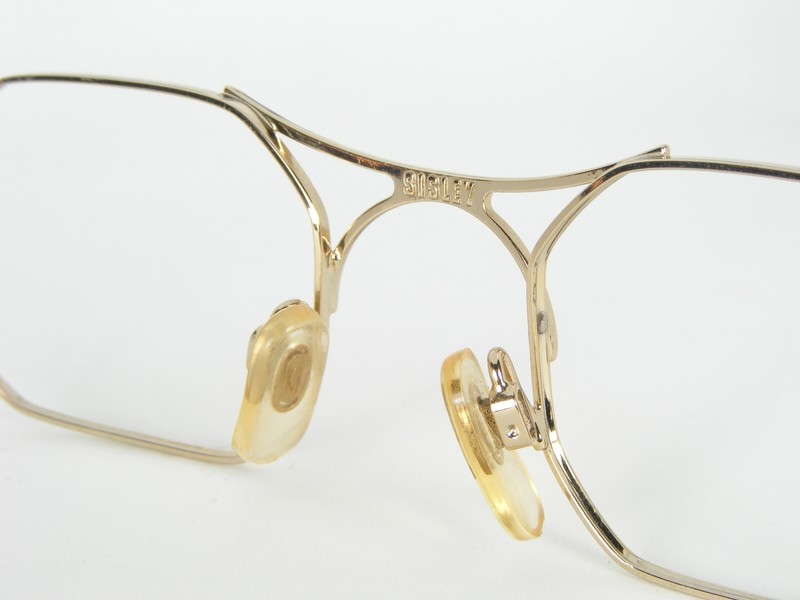 SISLEY SLY 234 M GOLD /HAVANA EYEGLASSES GLASSES METAL FRAME 44-22-140mm (NOTES) gallery