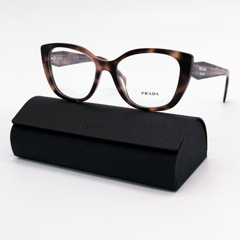 NEW PRADA EYEGLASSES PRB04V 23A1O1 HAVANA WOMEN PR B04V 23A1O1 VPR B04