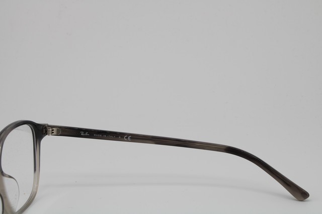 NEW RAY-BAN RB 5393-F LEONARD 8106 GREY HORN FADE AUTHENTIC EYEGLASSES 53-18 gallery