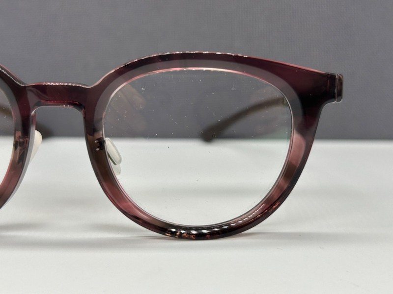 Ic Berlin Kimiko Eyeglasses Frames Round Panto Brown Men Women gallery