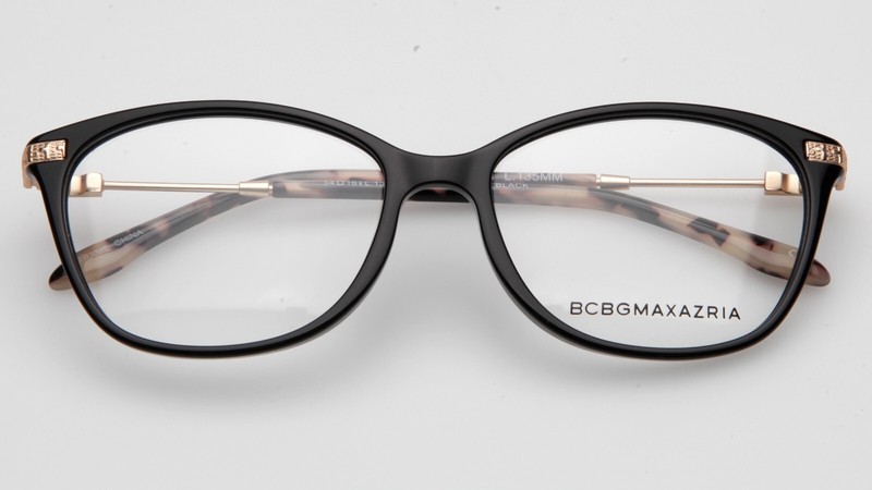 New BCBGMAXAZRIA ROWAN Black EYEGLASSES FRAME 54-16-135mm B40mm gallery