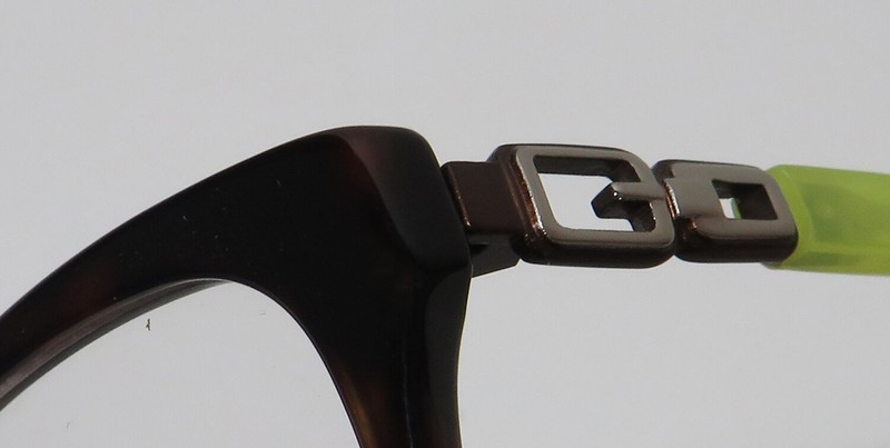 NEW GUESS 9132-3 EYEWEAR WOMENS PLASTIC FULL-RIM SQUARE 47-16-135 056 BROWN gallery