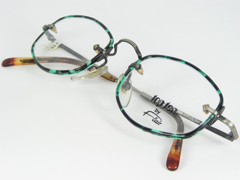TOP TEN by Flair 537 COL 727 GREEN /OTHER EYEGLASSES GLASSES 48-22-140mm Germany gallery
