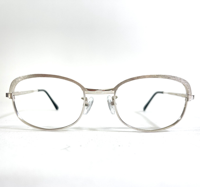 Vintage Welling Eyeglasses Frames Princess 5 1/2 Silver Gold Plated 50-20-135