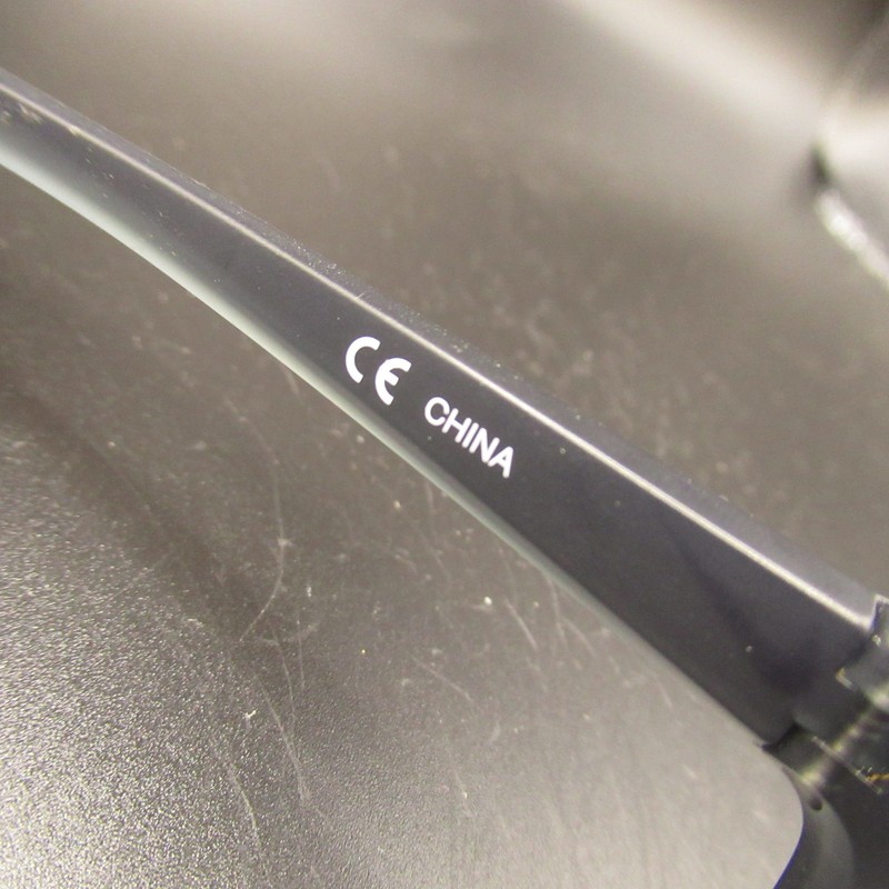 Nike Rabid EV1110 Matte Black Gray Blue Mirror Lenses Sport Sunglasses 64-15-135 gallery
