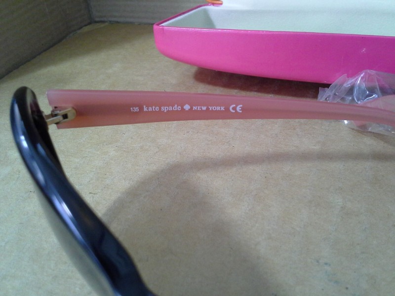 Kate Spade NY Pink/ Brown Tortoise Cat Eye sunglass Angelique/S 0JUHY6 55 16 135 gallery