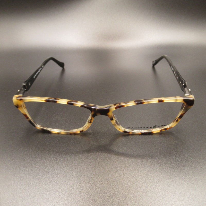 MaxStudio 116Z Tortoise Beige Eyeglass Frames Women’s Zyloware 346 140